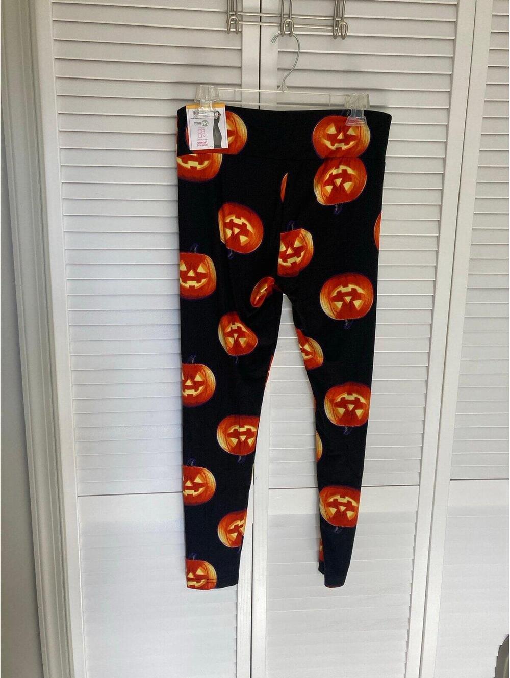 No Boundaries Halloween High Rise Ankle Leggings - Picture 3 of 4